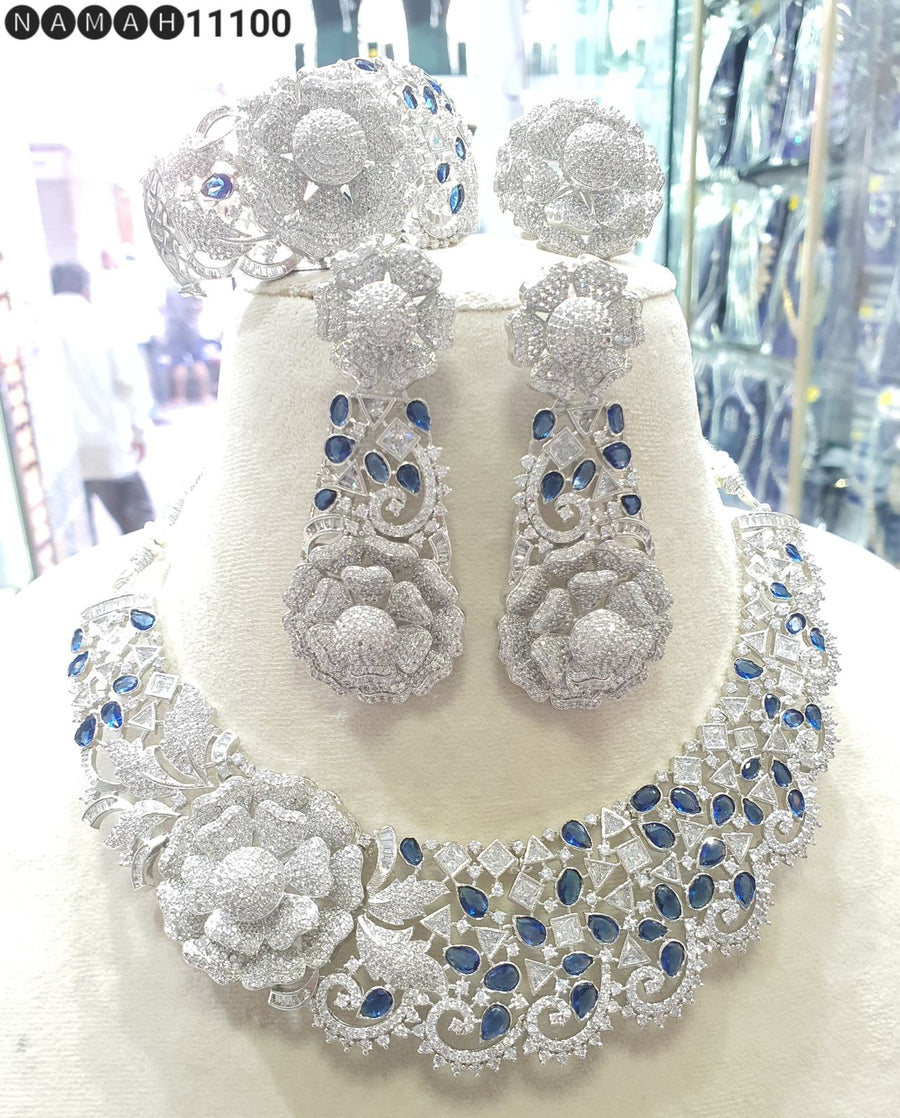 Bridal Floral necklace