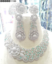 Bridal Floral necklace