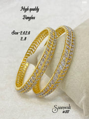 Leafy bangles