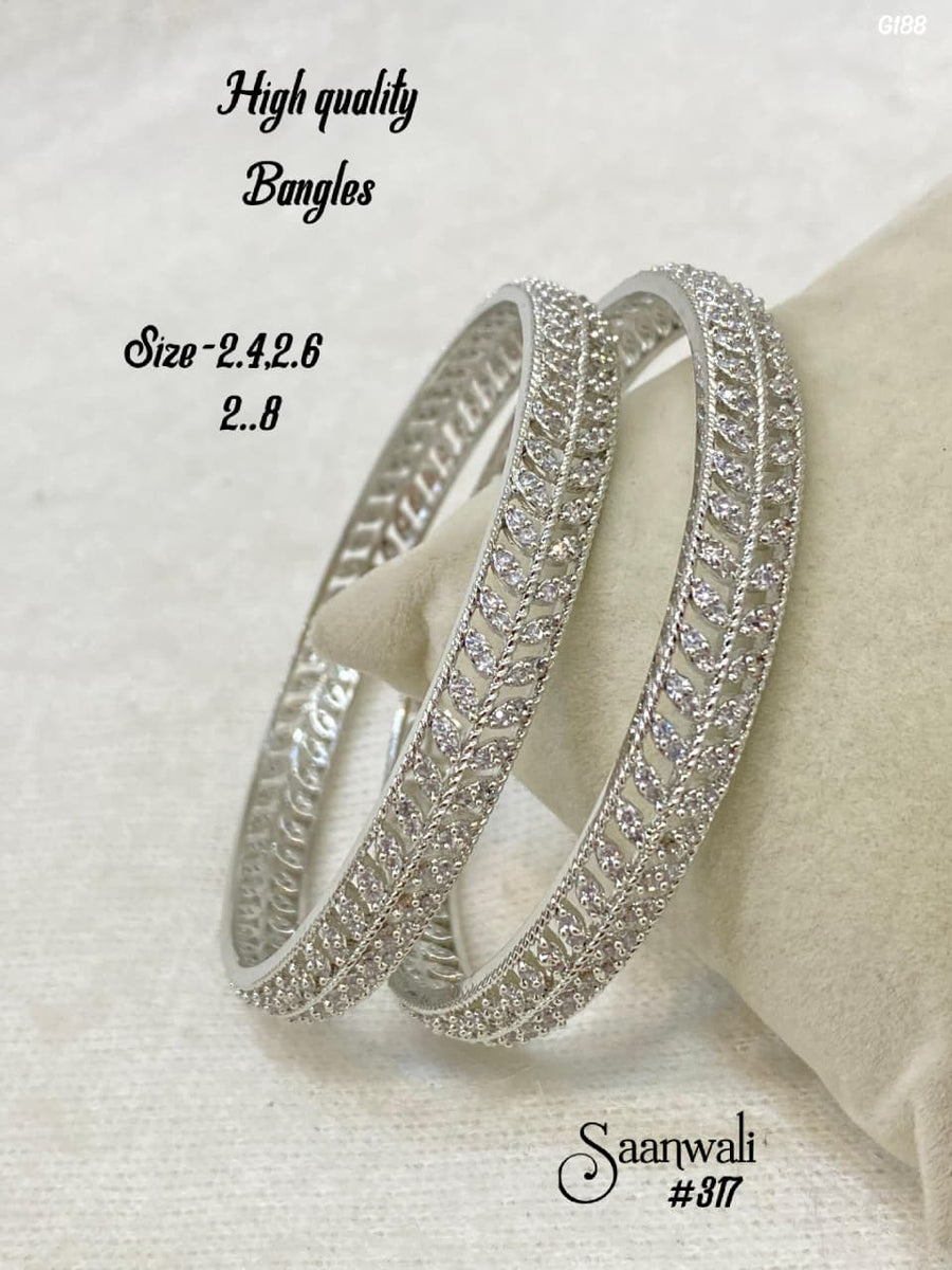 Leafy bangles